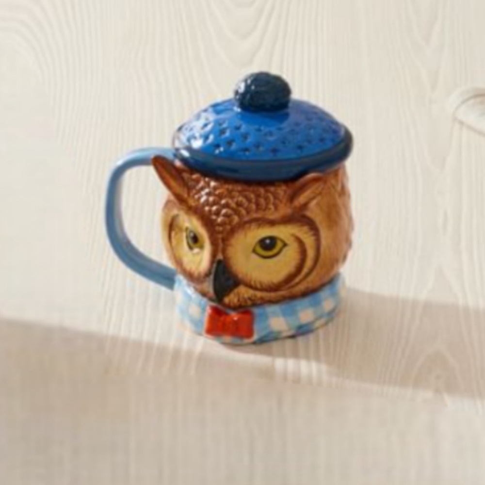 West Elm Dapper Animal Mug - Owl - Picture 2 of 9